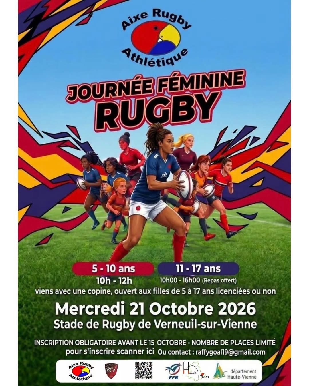 Lire la suite à propos de l’article Journée Féminine Rugby